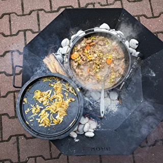 Садовый очаг в стиле лофт ø 70 см – photo 14