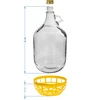 Бутыль Dama 5 л - корзина пластик, с завинчивающейся крышкой - 3 ['Бутыль', ' баллон', ' банка', ' для вина', ' для наливки', ' для соков', ' для ферментации', ' для хранения']