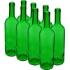 Бутылка для вина 0,75 л зеленая – упаковка 8 шт.  - 1 ['бутылка для алкоголя', ' декоративные бутылки для алкоголя', ' стеклянная бутылка для алкоголя', ' бутылки для самогона на свадьбу', ' бутылка для настойки', ' бутылки для настоек декоративные', ' бутылка для вина', ' бутылка винная']