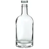"Бутылка ""Miss Barku"" 700 мл, белая, с пробкой" - 2 ['бутылка для алкоголя', ' декоративные бутылки для алкоголя', ' стеклянная бутылка для алкоголя', ' бутылки для самогона на свадьбу', ' бутылка для настойки', ' бутылки для настоек декоративные']