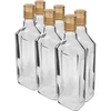 Бутылка Ратушная 500 мл с крышечкой – 6 шт.  - 1 ['декоративные бутылки', ' бутылка для водки', ' бутылки для настоек', ' для домашних напитков', ' для домашних спиртов']