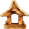 Деревянная кормушка для птиц, обожженная, гуцульский домик - 4 ['будка для птиц', ' домик для птиц', ' кормушка для птиц', ' деревянная кормушка', ' обожженная кормушка']