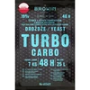 Дрожжи Turbo Carbo 48ч 160г  - 1 ['чистое брожение', ' дрожжи с активированным углем', ' турбо дрожжи с активированным углем', ' приятный аромат дистилляции']
