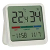 Электронный комнатный термометр, белый  - 1 ['электронный термометр', ' термометр с часами и датой', ' термометр с измерителем влажности', ' измерение влажности в помещении', ' измеритель комфорта', ' термометр с индикатором комфорта', ' многофункциональный термометр', ' комнатный термометр', ' термометр для помещений', ' беспроводной термометр', ' электронный настенный термометр']
