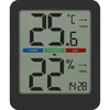 Электронный комнатный термометр, беспроводной - 2 ['электронный термометр', ' термометр для измерения влажности', ' беспроводной термометр', ' черный термометр', ' термометр с магнитом', ' стильный термометр', ' термометр для помещений', ' какой термометр выбрать для дома', ' современный комнатный термометр', ' практичный термометр', ' как проверить уровень комфортности воздуха']