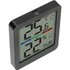 Электронный комнатный термометр, беспроводной - 4 ['электронный термометр', ' термометр для измерения влажности', ' беспроводной термометр', ' черный термометр', ' термометр с магнитом', ' стильный термометр', ' термометр для помещений', ' какой термометр выбрать для дома', ' современный комнатный термометр', ' практичный термометр', ' как проверить уровень комфортности воздуха']