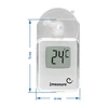 Электронный термометр (-20°C до +50°C) - 3 ['термометр', ' универсальный термометр', ' электронный термометр', ' заоконный термометр', ' наружный термометр', ' внутренний термометр', ' термометр для помещений', ' термометр с присоской']