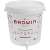Ферментер пластиковый 30 л, с надписью BROWIN, с краном EN - 2 ['для брожения', ' для вина', ' для пива', ' ферментатор 30 л', ' ведро для брожения', ' емкость для брожения с весами', '']