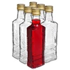 Флакон Flora 250 мл с завинчивающейся крышкой, 6 шт. - 2 ['стеклянные бутылки', ' декоративные бутылки', ' декоративные бутылки', ' бутылки для ликера', ' самодельные бутылки для ликера', ' стеклянные бутылки для сока', ' декоративные бутылки для ликера', ' декоративные подарочные бутылки', ' прозрачные стеклянные бутылки']