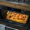 Камень для пиццы прямоугольный, Изготовлен из кордиерита, 38x30,5 см - 8 ['для выпечки пиццы', ' итальянская пицца', ' для выпечки хлеба', ' для подарка', ' прямоугольный камень для пиццы', ' большой камень для пиццы']