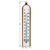 Комнатный термометр с белой шкалой (-30°C до +50°C) 20см - 2 ['внутренний термометр', ' комнатный термометр', ' термометр для помещений', ' домашний термометр', ' термометр', ' деревянный комнатный термометр', ' термометр с читабельной шкалой', ' термометр с двойной шкалой']