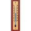 Комнатный термометр с золотистой шкалой (-10°C до +50°C) 12см, микс  - 1 ['внутренний термометр', ' комнатный термометр', ' термометр для помещений', ' домашний термометр', ' термометр', ' деревянный комнатный термометр', ' термометр с читабельной шкалой', ' термометр для подвешивания', ' традиционный термометр']