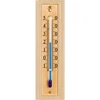Комнатный термометр с золотистой шкалой (-10°C до +50°C) 12см, микс - 2 ['внутренний термометр', ' комнатный термометр', ' термометр для помещений', ' домашний термометр', ' термометр', ' деревянный комнатный термометр', ' термометр с читабельной шкалой', ' термометр для подвешивания', ' традиционный термометр']