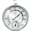 Метеостанция - ретро, термометр, гигрометр Ø 10см  - 1 ['термометр', ' гигрометр', ' термометр с гигрометром', ' круглый термометр', ' минималистский термометр']