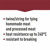 Нити для мясных изделий, хлопчатые, белые, (240°C), 145 м - 8 ['Для копчения', ' для запекания', ' для пропаривания', ' для колбас', ' для мяса', ' натуральный шпагат', ' натуральные нити', ' для обвязывания мяса']