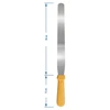 Нож пищевой сыроварный, 30 см - 2 ['нож сыроварный', ' нож для производства сыра', ' нож для тортов', ' нож для украшения тортов', ' нож для обмазки тортов и пирожных', ' нож с закругленным концом']