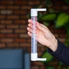 Термометр уличный, прозрачная шкала (-70°C до +50°C) 23см микс - 4 ['оконный термометр', ' какая температура']