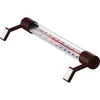 Термометр уличный трубчатый, приклеиваемый/привинчиваемый (-50°C до +50°C) 22см микс - 6 ['круглый термометр', ' какая температура']
