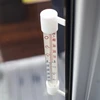 Термометр уличный трубчатый, приклеиваемый/привинчиваемый, белый  (-60°C до +50°C) 23см - 4 ['круглый термометр', ' какая температура']