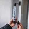 Термометр уличный трубчатый с рисунком - одежда (-50°C до +50°C) 23см - 3 ['круглый термометр', ' какая температура']
