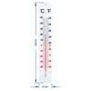Универсальный термометр, белый (-40°C до +50°C) 40см - 2 ['термометр', ' универсальный термометр', ' пластиковый термометр', ' термометр с читабельной шкалой', ' термометр с двойной шкалой', ' термометр для помещений с повышенной влажностью']