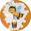 Завинчивающаяся крышка Ø 82/6 с принтом в стиле пчелки Мая - 10 шт.  - 1 ['крышка для меда', ' банка для меда', ' пчелка Мая', ' аксессуары для хранения меда', ' хранение меда', ' украшения для банок', ' украшения для пчеловодства', ' декоративная крышка для банки']