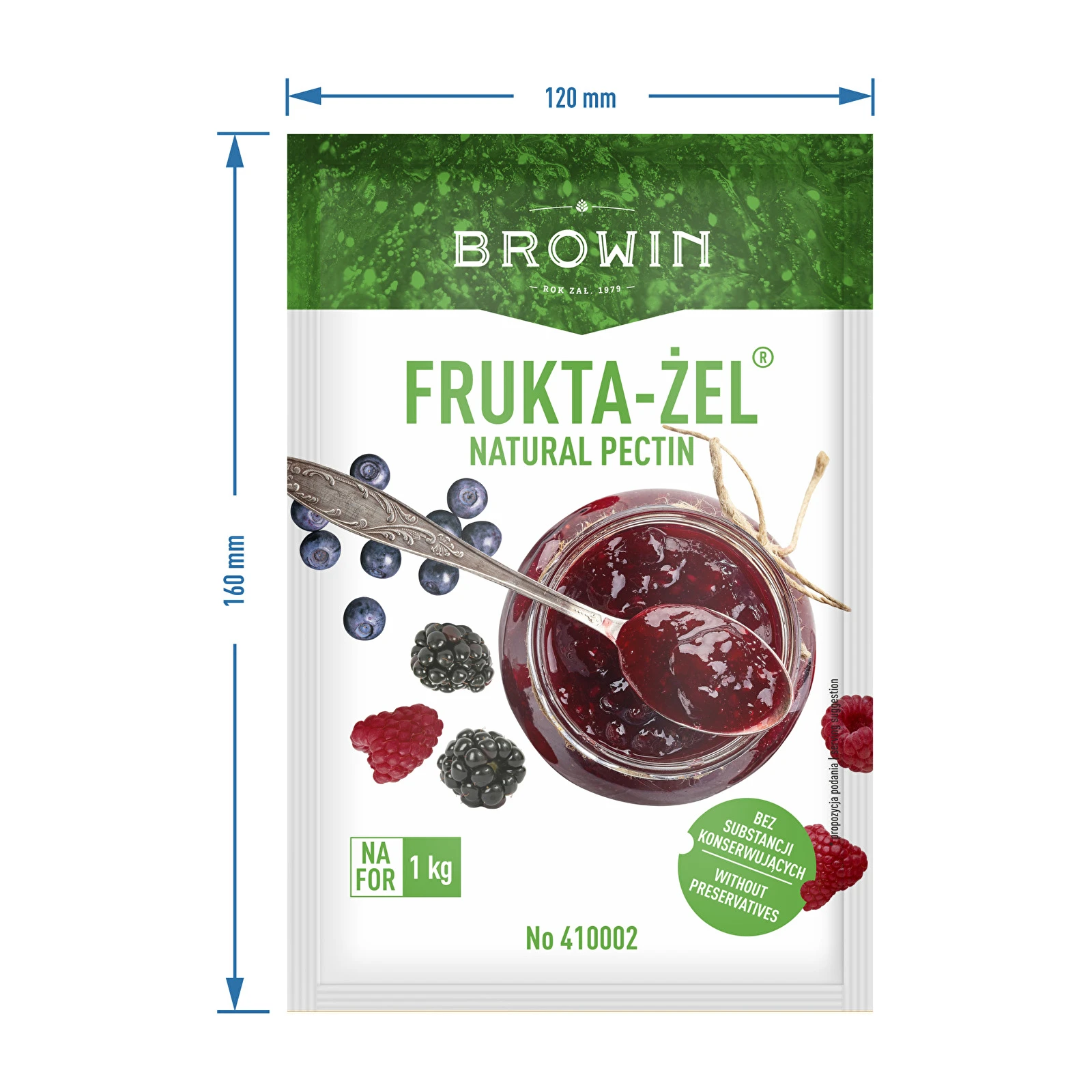 Frukta-Żel для варенья и чатни, 30 г