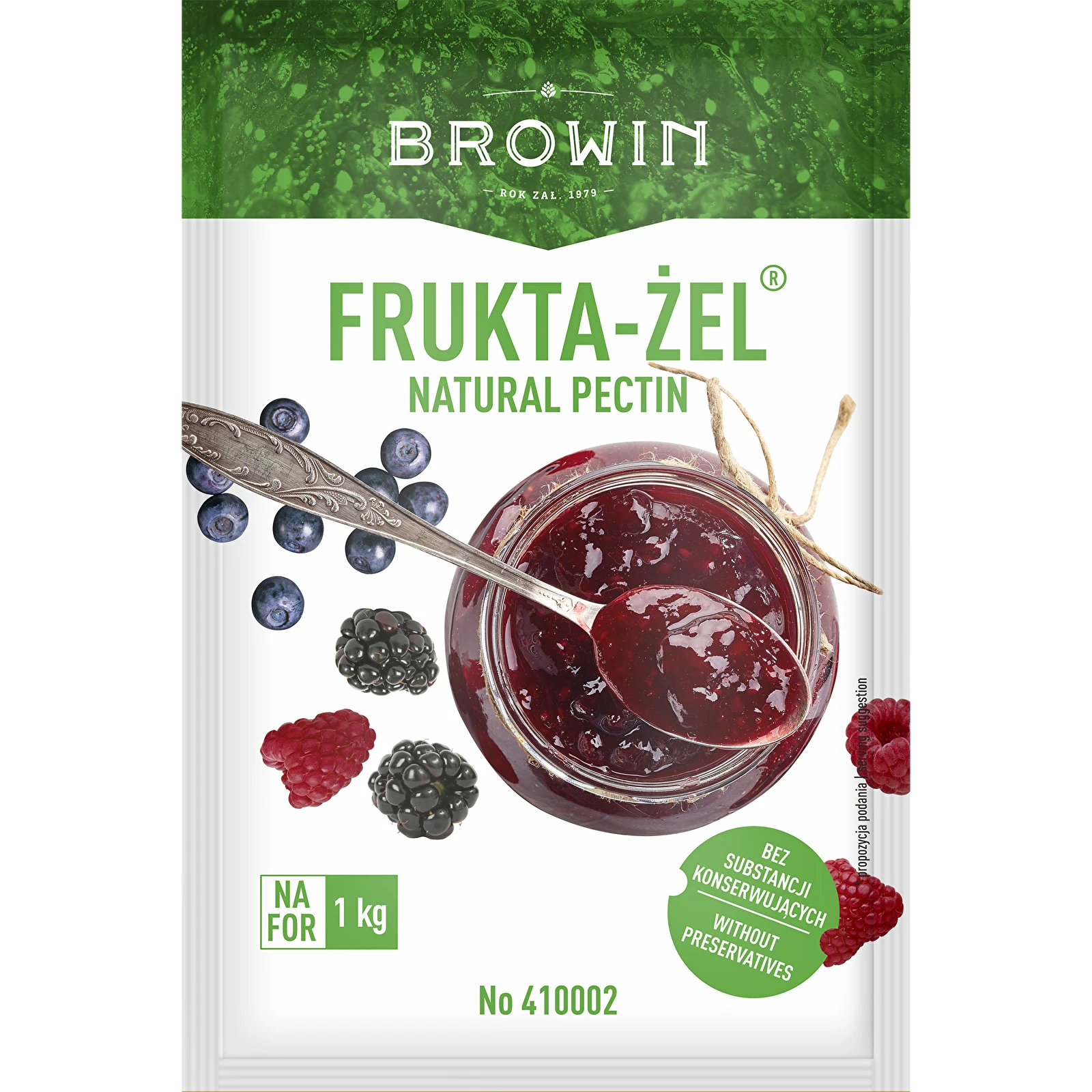 Frukta-Żel для варенья и чатни, 30 г (дополнительные средства) -  symbol:410002