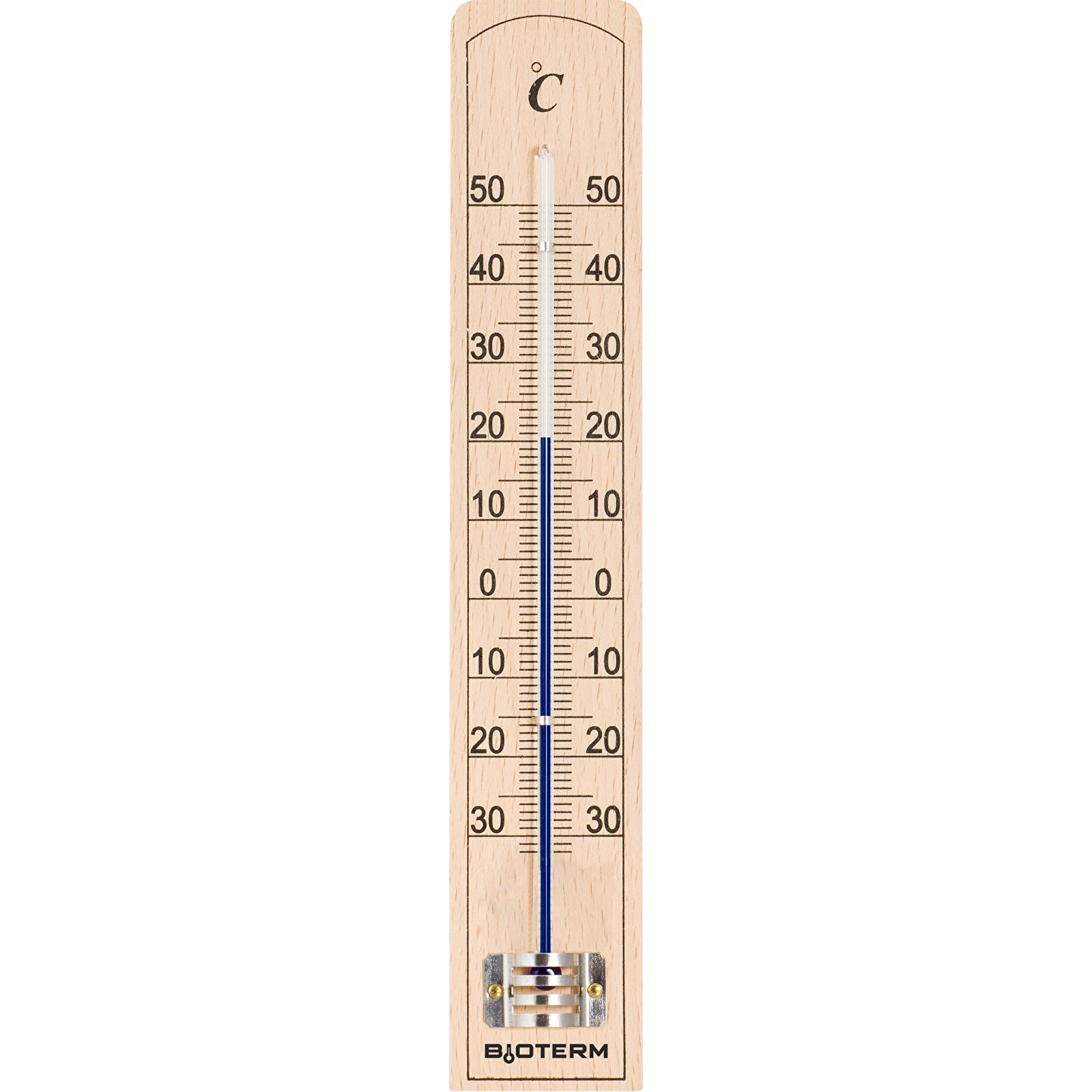 Комнатный термометр с усиленной защитой капиллярной капсулы (-30°C до  +50°C) 20см (температура окр. среды) - symbol:012300