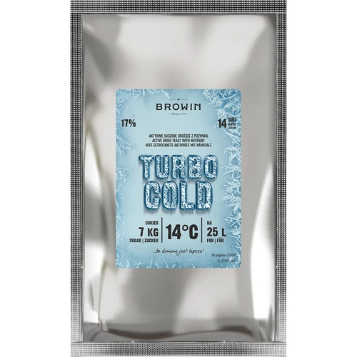 Дрожжи Turbo Cold  - 1 ['спиртовые дрожжи', ' Спиртовые дрожжи', ' Дрожжи Turbo Cold', ' Самогонные дрожжи', ' Спиртовые дрожжи для спиртового брожения', ' виноделие', ' самогонные дрожжи']