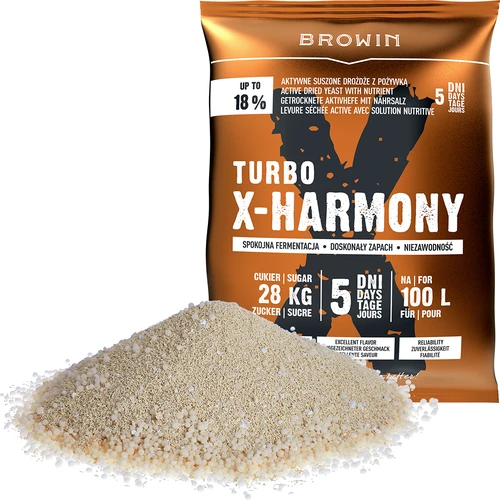 Дрожжи Turbo X-Harmony 18%, 100 л, 360 г - 3 ['дрожжи дистиллированные', ' спиртовые дрожжи', ' турбо дрожжи', ' дрожжи Гармония', ' дрожжи 18%', ' дрожжи для самогона', ' для домашнего приготовления', ' дрожжи дистиллированные на 100 литров', ' установка 100 л', ' чистое брожение', ' леденцы', ' для застывания', ' для завязывания с сахаром', ' тихое брожение', ' приятный запах во время брожения', ' стабильное брожение', ' легкое осветление', ' дистилляция', ' х дрожжи', ' дрожжи Бровина', ' 18% дрожжи', ' спиртовые дрожжи', ' спиртовые дрожжи', ' рекомендуемые дрожжи', ' высококачественные дрожжи', ' сухие дрожжи с питательными веществами', ' легкое осветление смеси']