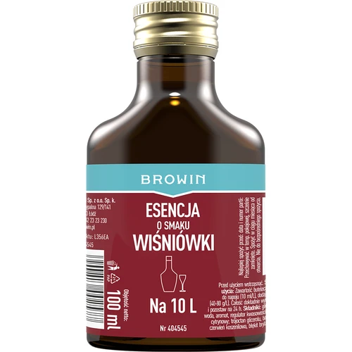 Эссенция со вкусом Вишневки на 10 л, 100 мл  - 1 ['эссенция вкуса', ' вишневая эссенция', ' вишневый спирт', ' эссенция', ' спиртовая ступка', ' ароматизаторы для спирта', ' эссенция для самогона', ' самогонные ступки', ' ароматизаторы', ' ароматизатор', ' 250 мл ступка', ' 250 мл эссенция', ' вишневый вкус', ' вишневая ступка']