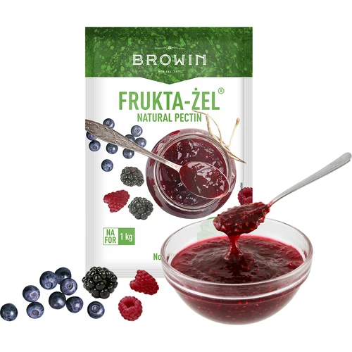 Frukta-Żel для варенья и чатни, 30 г - 3 ['желирующий агент', ' для джемов и конфитюров', ' для веганских джемов', ' вкусные джемы', ' конфитюры', ' пектин для джемов']