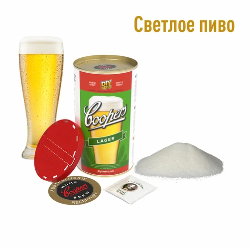 Набор для светлого пива, на 20 л  - 1 ['пиво lager', ' светлое пиво', ' домашнее пиво', ' как варить пиво', ' набор для пивоварения', ' пиво из brewkit', ' пиво destika', ' пиво helles', ' пиво coopers']