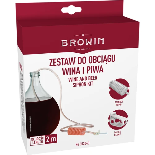 Шланг с помпой для перелива вина - 4 ['шланг для декантации вина с насосом', ' шланг для снятия вина с насосом', ' декантация вина', ' декантация вина с осадка', ' снятие вина']