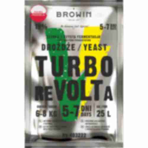Дрожжи Turbo ReVOLTa 5-7 дней