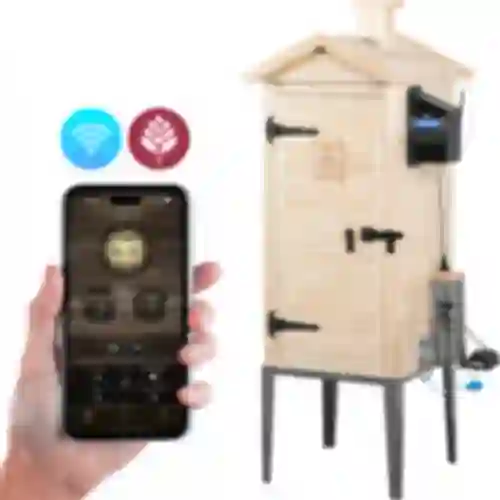 Электрическая коптильня с Wi-Fi, 200 л - dragON WOOD 100IQ