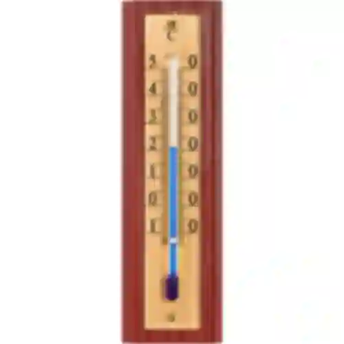 Комнатный термометр с золотистой шкалой (-10°C до +50°C) 12см, микс