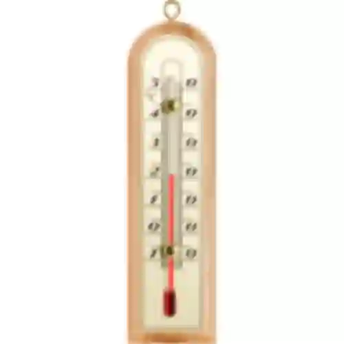 Комнатный термометр с золотистой шкалой (-10°C до  +50°C) 16см