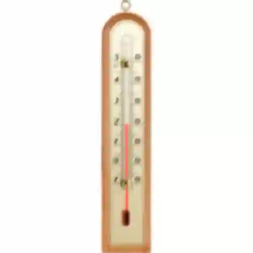Комнатный термометр с золотой шкалой (-10°C до +50°C) 22см, микс