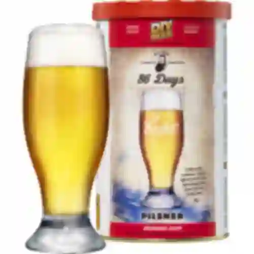 Концентрат для приготовления пива 86 Days Pilsner, 1,7 кг