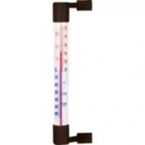 Оконный термометр, коричневый (-50°C до +50°C) 18см