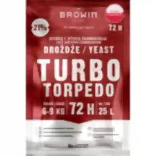 Спиртовые дрожжи Turbo Torpedo 72 ч 21% - 120 г