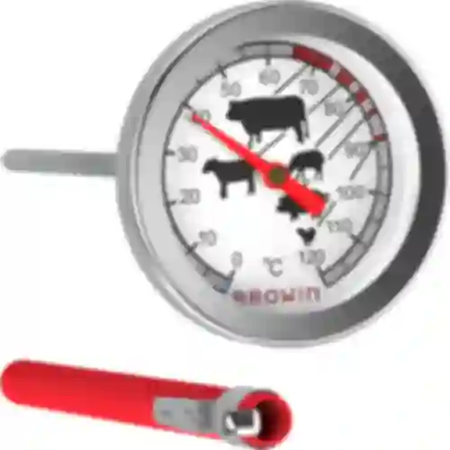 Термометр для жарки мяса, от 0°C до 120°C