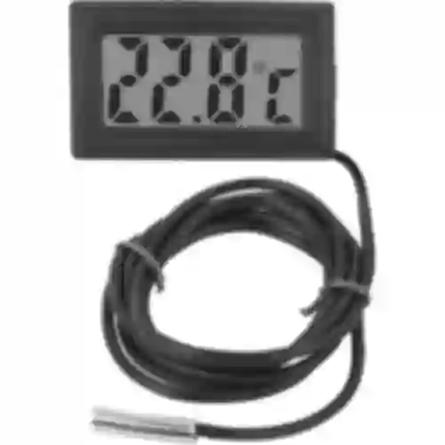 Термометр электронный для террариума - температура внутри и снаружи
