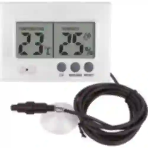 Термометр и гигрометр электронный (0°C до +50°C) 5см