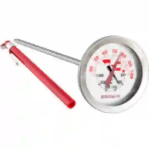Термометр с двойной шкалой (+30°C до +100°C) / (+50°C до +300°C) 13,0см